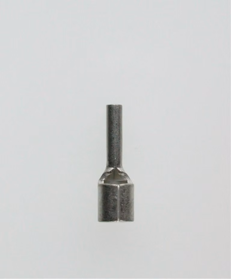 Capocorda a spina DIN 46230 non isolato, forma A, sezione 4 mm² - 6 mm² - 1 pezzo