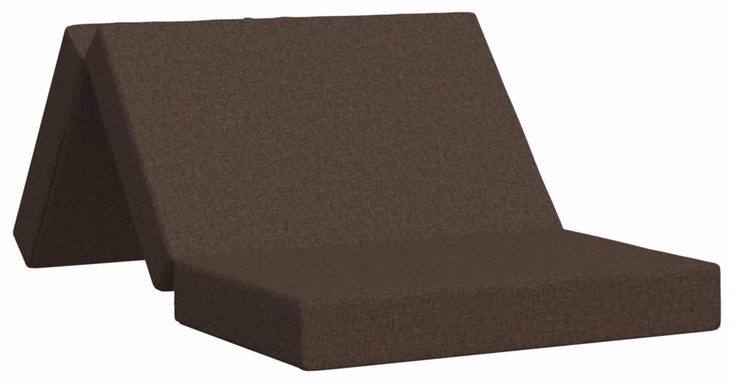 Divano Letto Pieghevole 100 x 67 x 45 cm Tortora