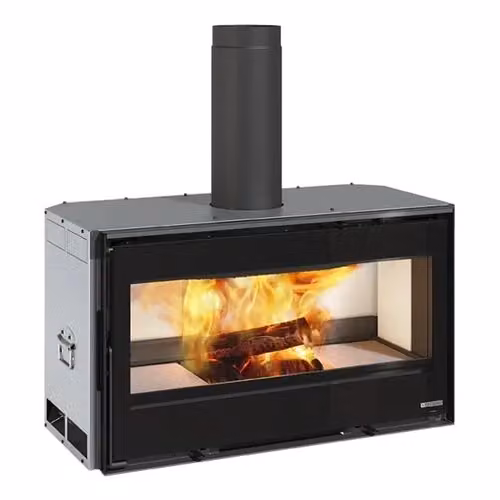 Caminetto a legna Nordica 310740 inserto EOS colore nero – 2