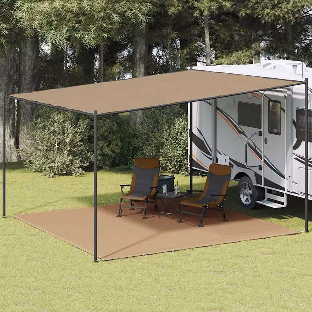vidaXL Tappeto da Tenda 400x400 cm Talpa
