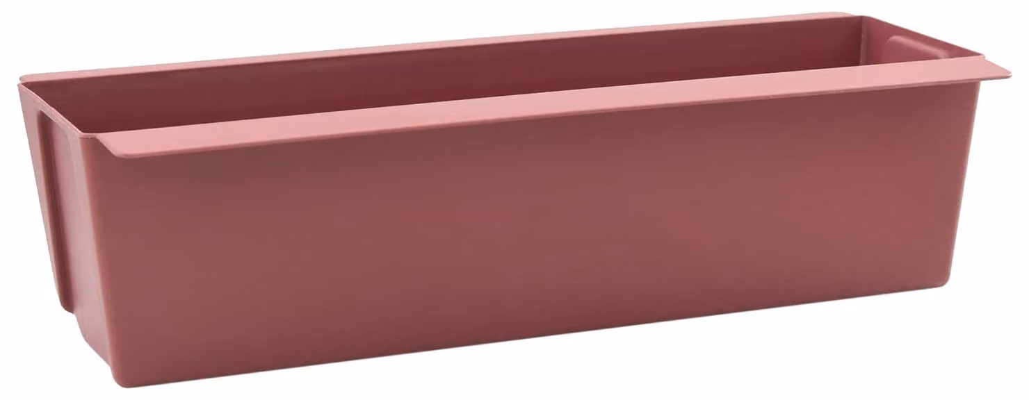 Fioriere per Euro pallet 24 pcs Marrone 36 x 13,5 x 9,5 cm