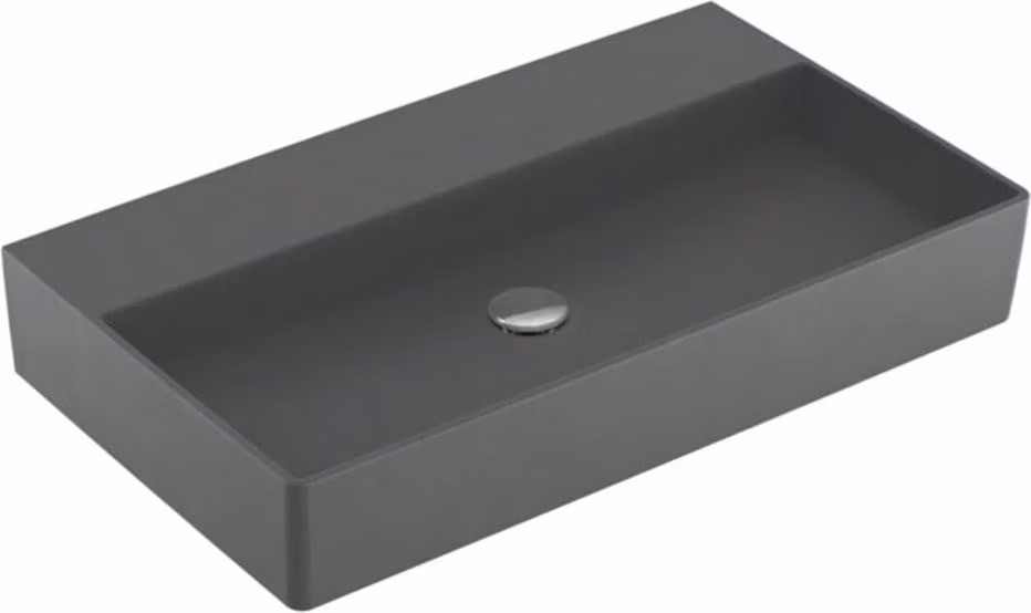 Villeroy & Boch Memento 2.0 lavabo mural, sans trou pour robinet, sans trop-plein, poncé, 800x470mm, 4A228FI4, 4A228FI4