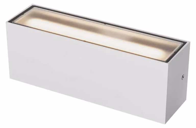 Redo Outdoor LIMAS AP LED – larghezza 30, altezza 8,4 cm, 40 W - Bianco, Dimmerabile (DALI)