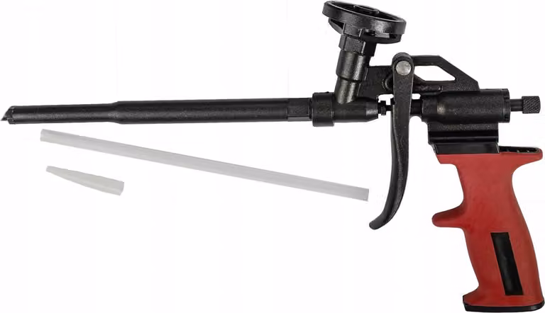 Pistola in teflon per schiuma poliuretanica da montaggio, Beast Glue, nera
