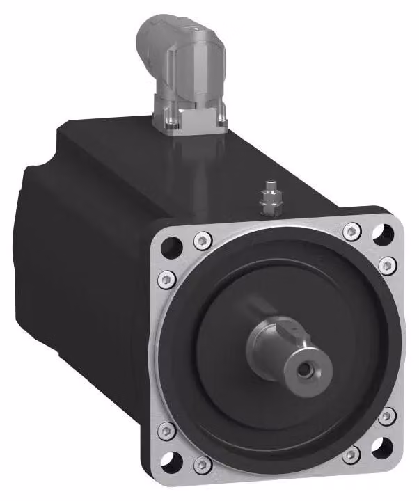 Servo CA Schneider Electric, SH3, 100 mm, 3,3 nm, chiavetta IP54/IP65, DSL monogiro 18 B/U, 2x M23, freno SH31001P1AF4000