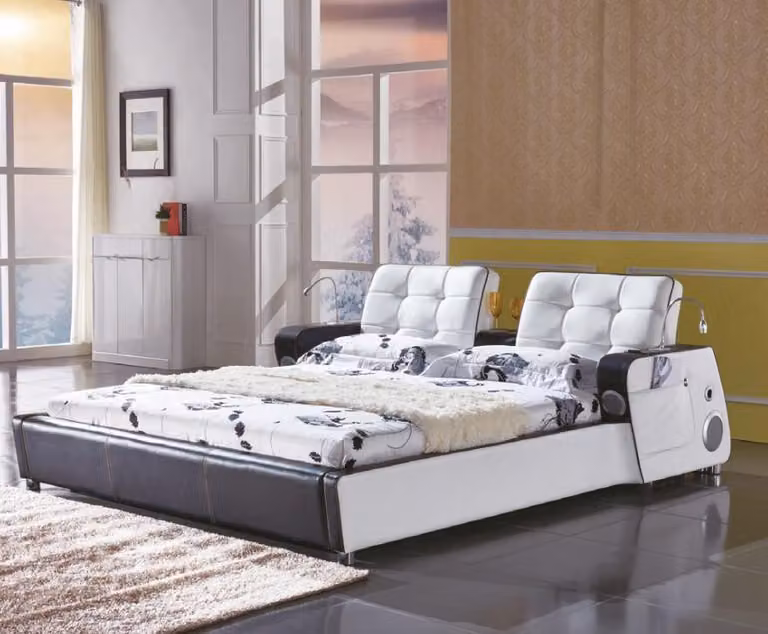 Multifunktion Bett Doppelbetten Modernes Bettgestell Betten 180x200cm