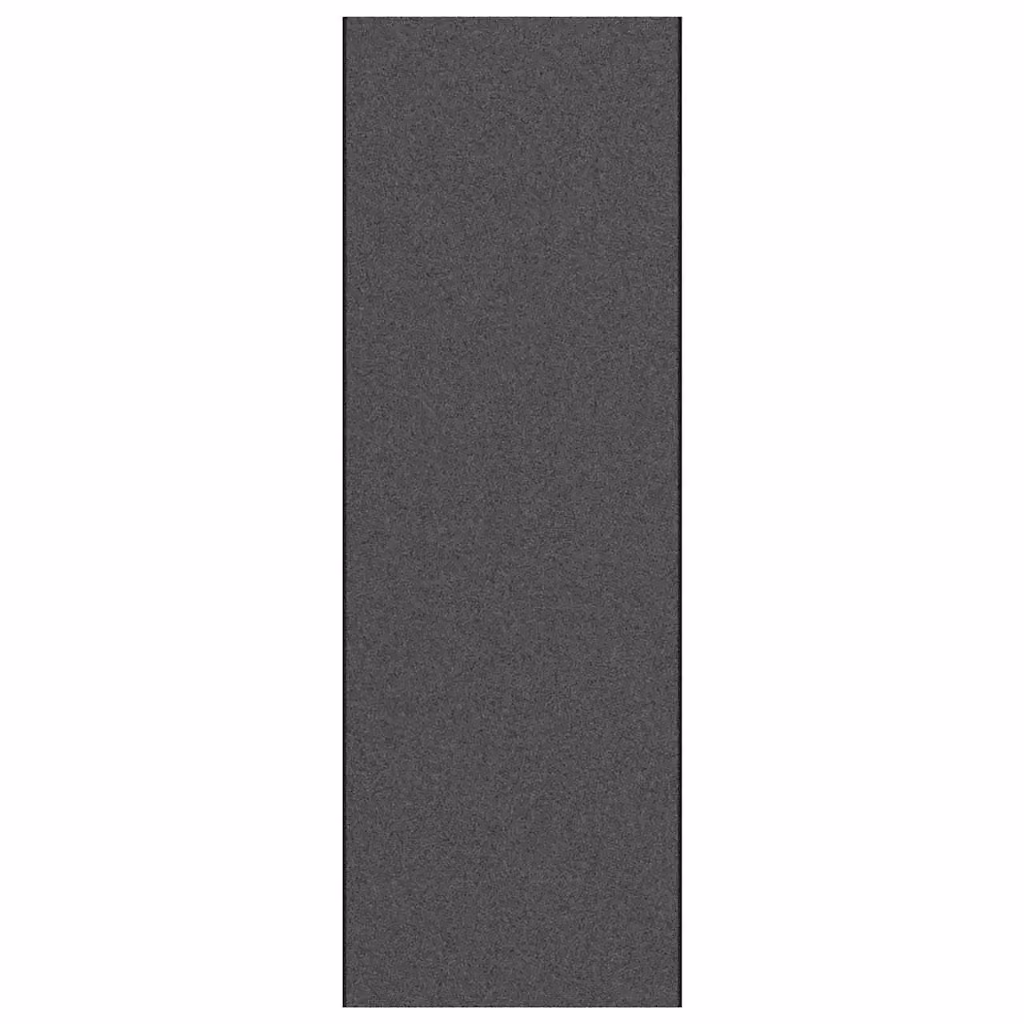 Tappetino moderno vidaXL antracite e nero in poliammide e PVC, lavabile in lavatrice e antiscivolo, L: 120 cm x P: 350 cm – 2