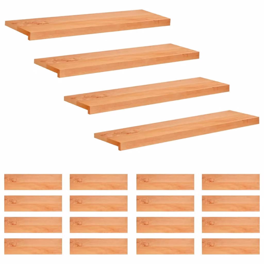 Set di 20 tappeti per scale vidaXL marrone moderni L/P/H: 90 x 30 x 2 cm – 2