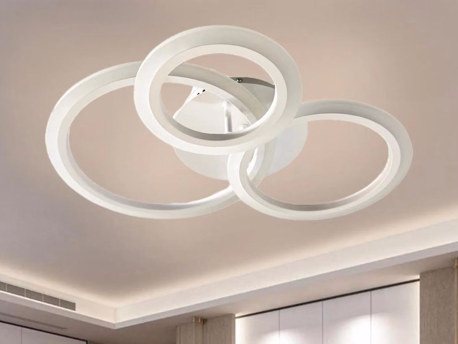 Lampada a sospensione LED NEDES, 40W, con telecomando - J3340/W