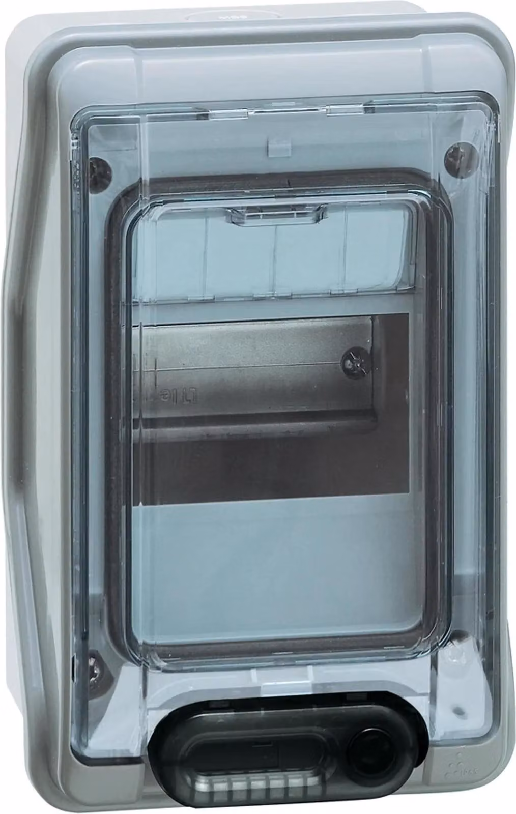 Distributore Legrand per ambienti umidi, a vista, IP65, 1 fila, 4 moduli, 1 pz.