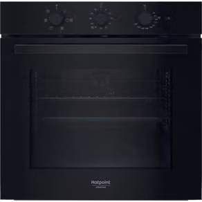 Forno elettrico da incasso Hotpoint Ariston nero con funzione autopulente idrolitica, ventilato, classe A, capacità 71 L, L: 59,5 cm, H: 59,5 cm, P: 55,1 cm