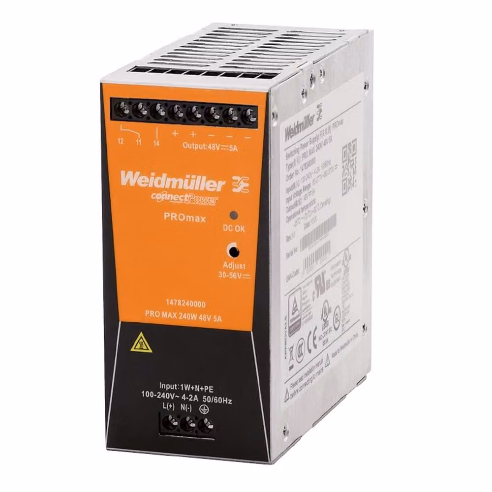 Alimentatore WEIDMÜLLER UC 22,5-29,5V 10A 240W