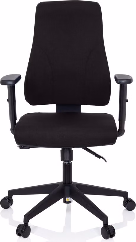Sedia da ufficio, girevole, MATHES nero