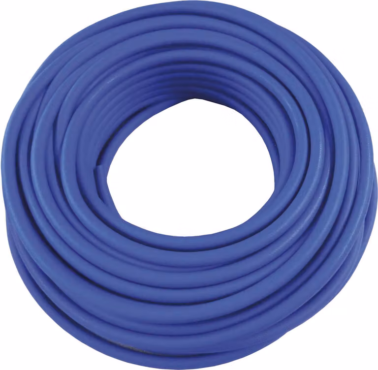 Tubo in gomma DL 12 x 20 mm a 2 pieghe rinforzato con tessuto Lunghezza: 50 metri
