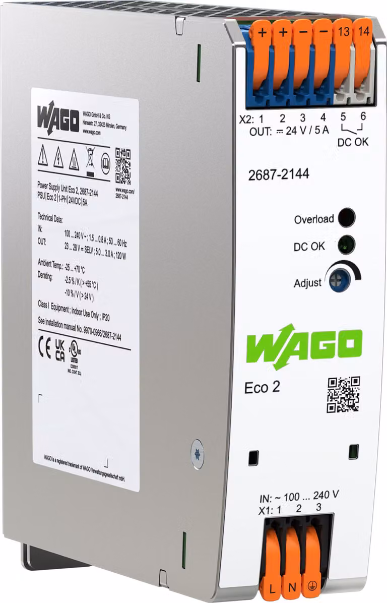 Alimentazione WAGO;Eco 2;monofase 2687-2144