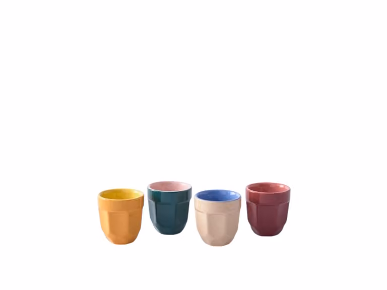 Espresso Multi-Colour Tazza - Set da 4