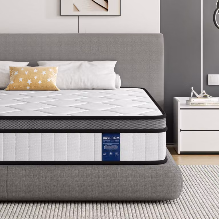 Materasso BedStory 120x200 cm, materasso a molle insacchettate, altezza H3, 20 cm