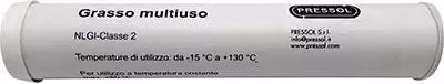 Grasso Cartuccia 12512 Pressol 600 g 56 x 300 mm 12 Pezzi