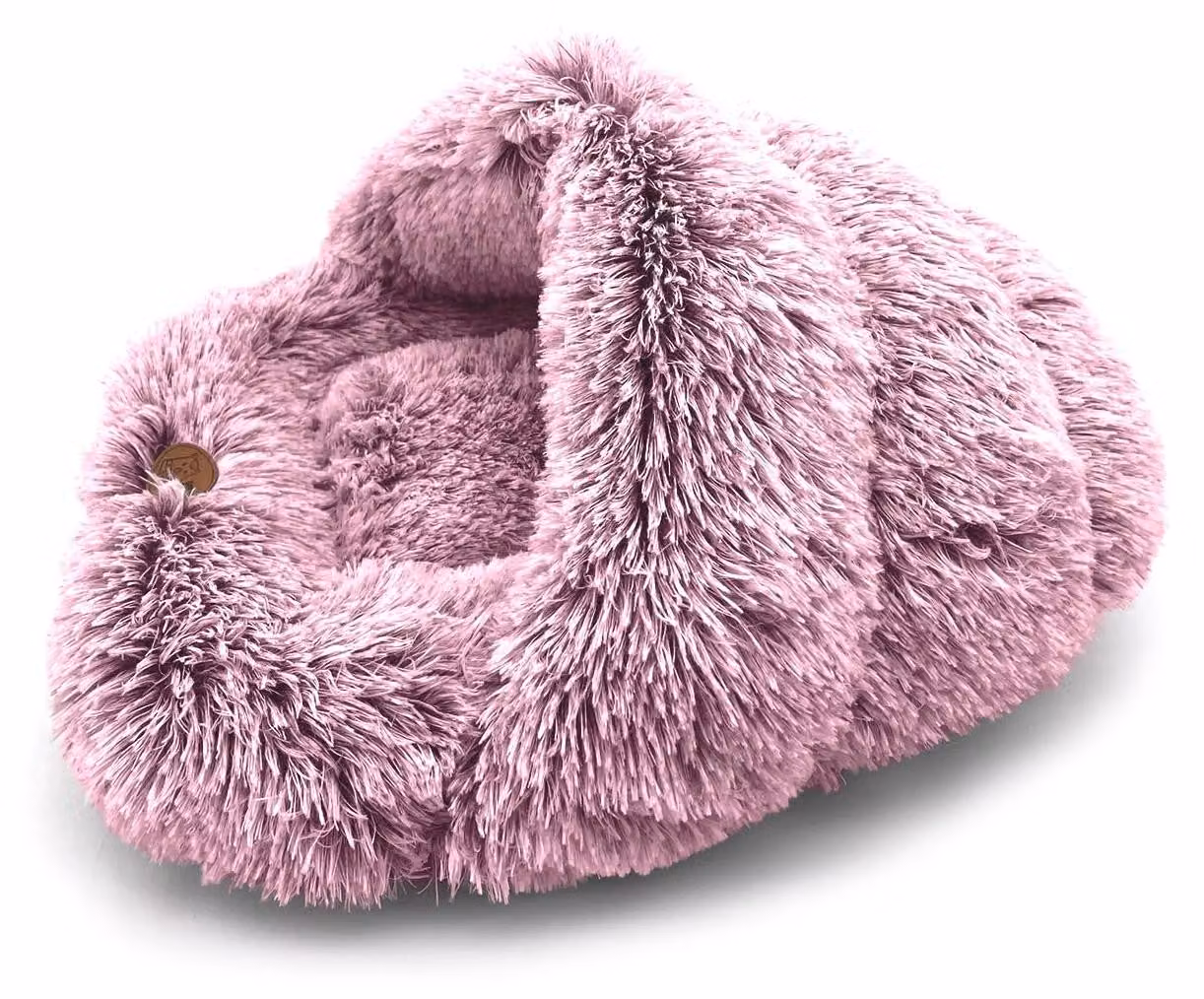 Cuccia per animali domestici, 60 x 50 cm, antiscivolo, lavabile in lavatrice, rosa, adatta a cani e gatti