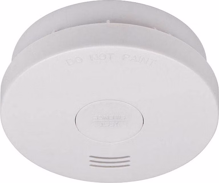 brennenstuhl 1290050002 brennenstuhl rilevatore di fumo RM L 3100, 85 db, bianco, set da 2