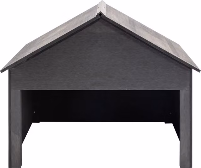 Casetta per Rimessaggio Rasaerba Grigio 80x80x70 cm in WPC CFW8883105