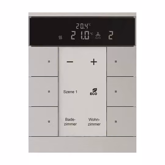 Busch-Jaeger SBS/U6.0.11-83 | Termostato ambiente secondario con funzione di comando a 6 vie Busch-Tenton®