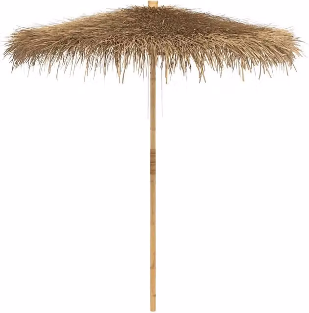 Ombrello | Parasol Tiki con Baldacchino a Foglia di Banana 240 cm Bamb¨´