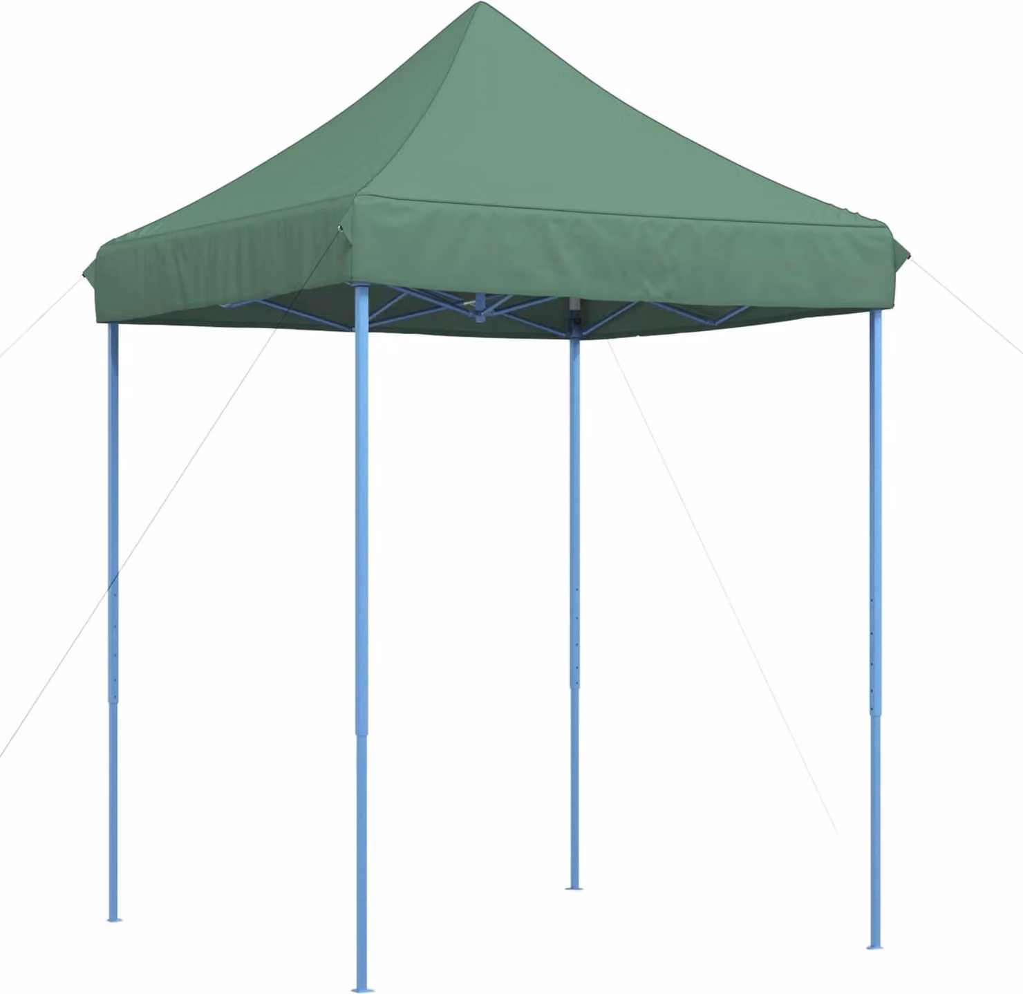 Tenda Party Verde 200 x 200 x 306 cm Tessuto Oxford