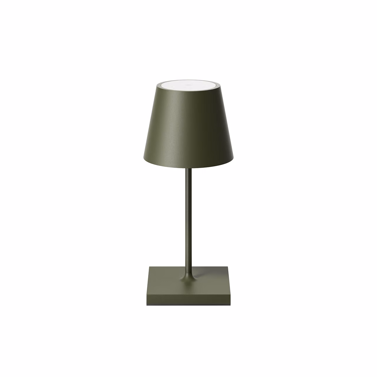 Sigor lampada da tavolo ricaricabile NUINDIE USB-C Mini 250 mm verde abete