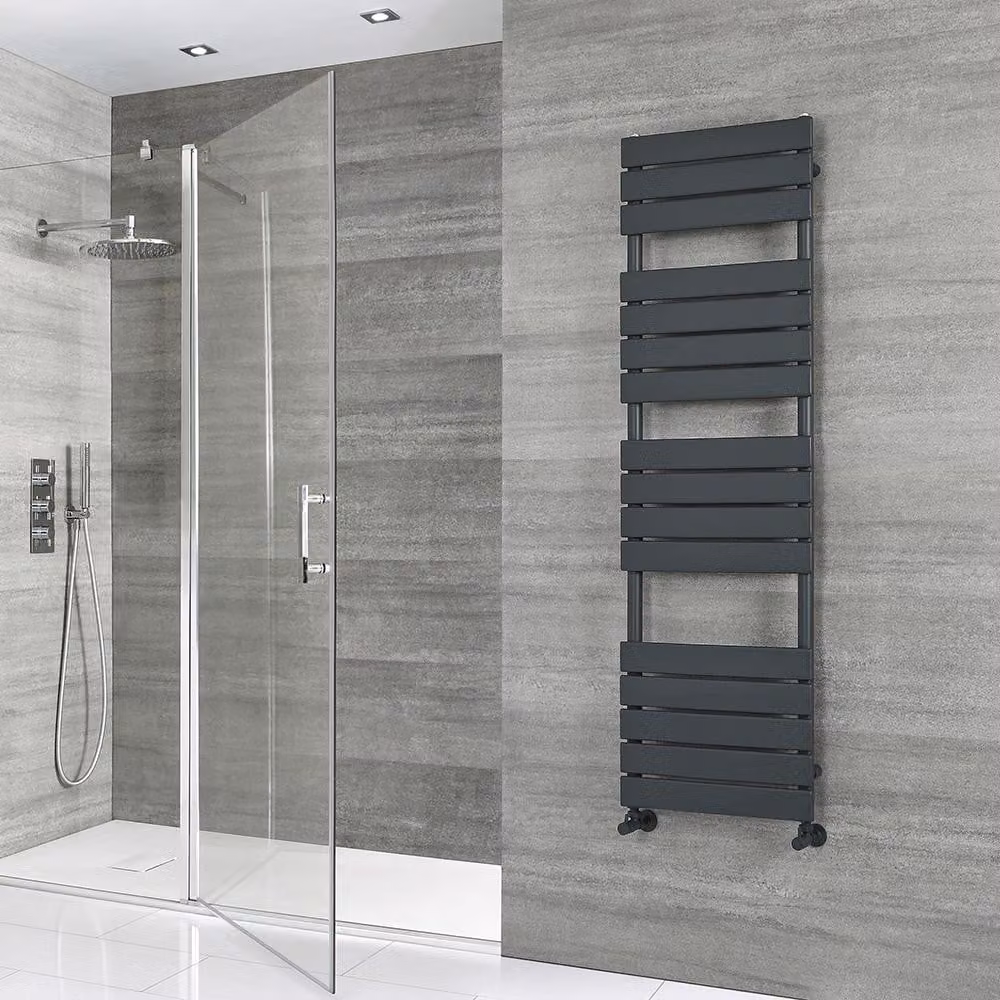 Scaldasalviette di Design - 1500mm x 450mm - Antracite - Lustro