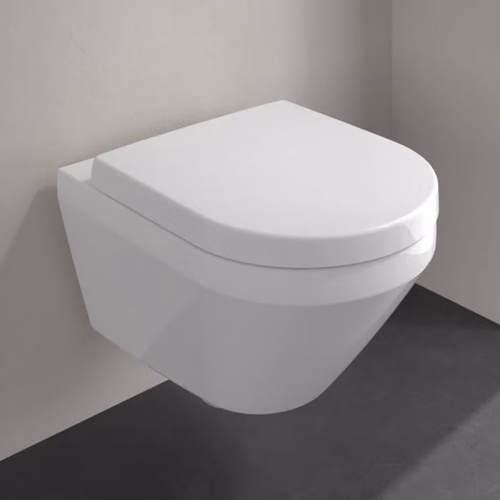 Villeroy & Boch 4694C0R1, vaso WC a pavimento, serie Architectura, dimensioni 370x530x355 mm, forma rotonda