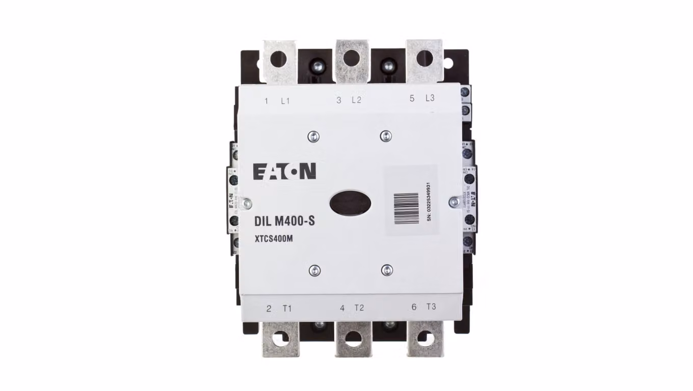 Contattore di potenza 400A 3P 230V AC 2NO 2C DILM400-S/22(220-240V50/60HZ) 274196