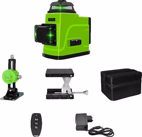Dispositivo di livellamento laser, telecomando, autolivellante, IE12G