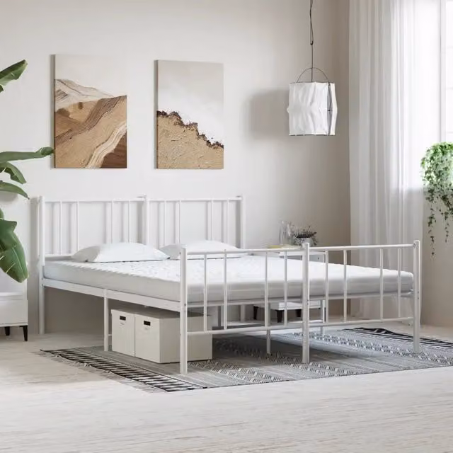 Materasso in Comfort Foam bianco vidaXL L/P: 160 x 200 cm
