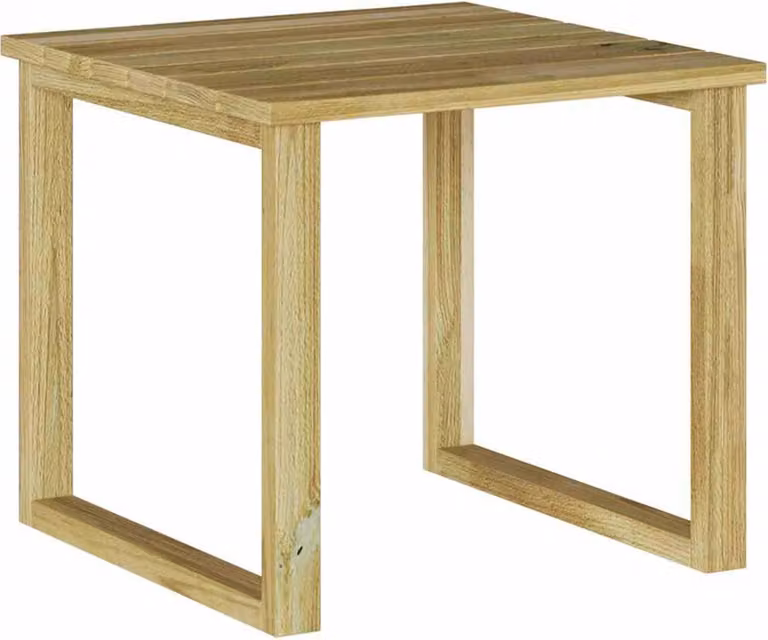 tavolo Naturale 40 x 40 x 36 cm Legno di pino impregnato