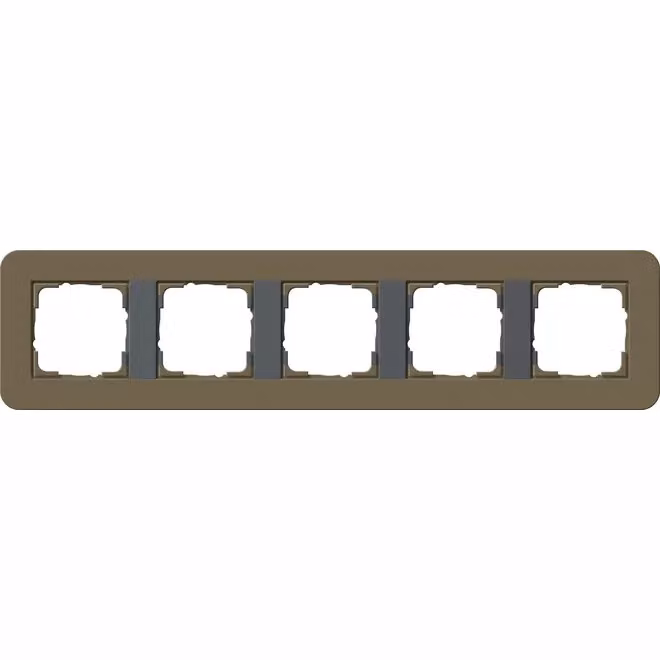 Gira 0215426 Cornice di copertura 5f Gira E3 Umbra/Antracite