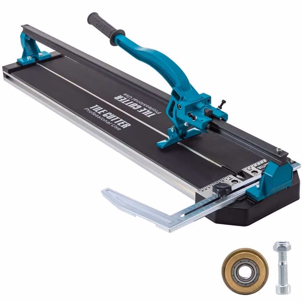 Tagliapiastrelle professionale 800 mm di larghezza massima di taglio - Tagliapiastrelle manuale professionale 6-15 mm di spessore di taglio - Guida laser - Tagliapiastrelle di precisione