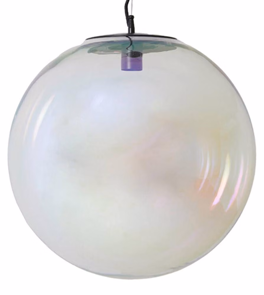 Lampada a sospensione - opale - Medina - vetro - Ø 48cm - E27 - 2957400 - Light & Living