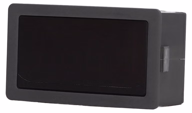 Misuratore di corrente con display digitale a 4 cifre, di piccole dimensioni, multifunzionale, per segnali analogici ± 50 mA, modello Q02H01B