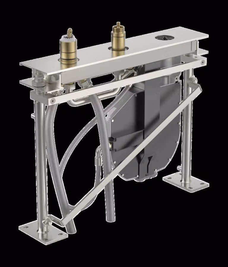 HANSA HANSAcompact Corps encastré pour robinetterie de baignoire, 3 trous, 600 mm, 53010300, 53010300