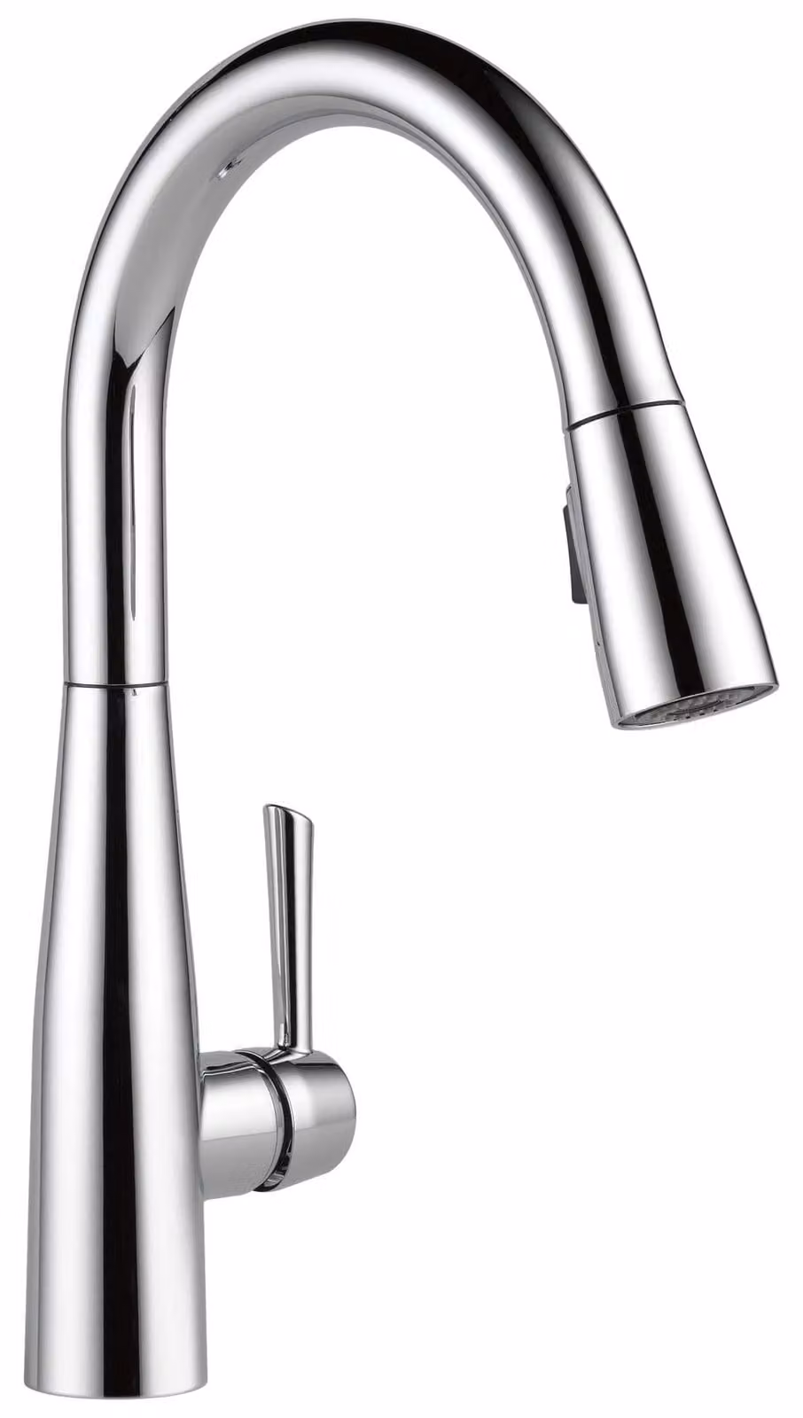 Miscelatore monocomando per cucina con doccetta estraibile, finitura cromata