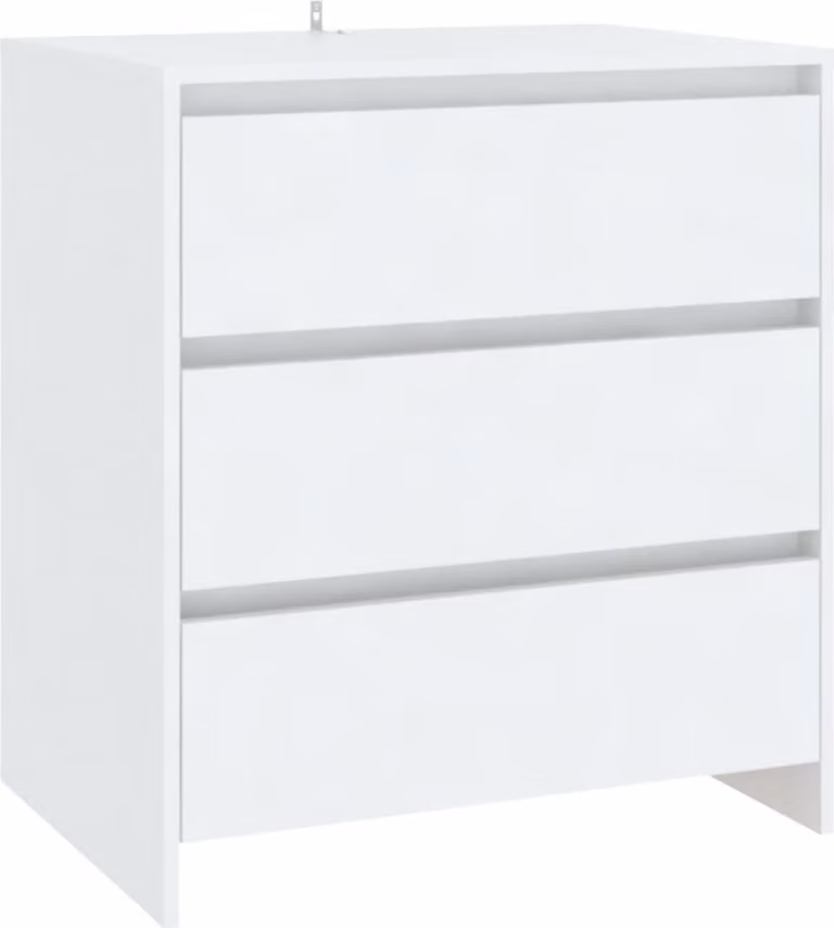 Credenza Bianca 70x41x75 cm in Truciolato