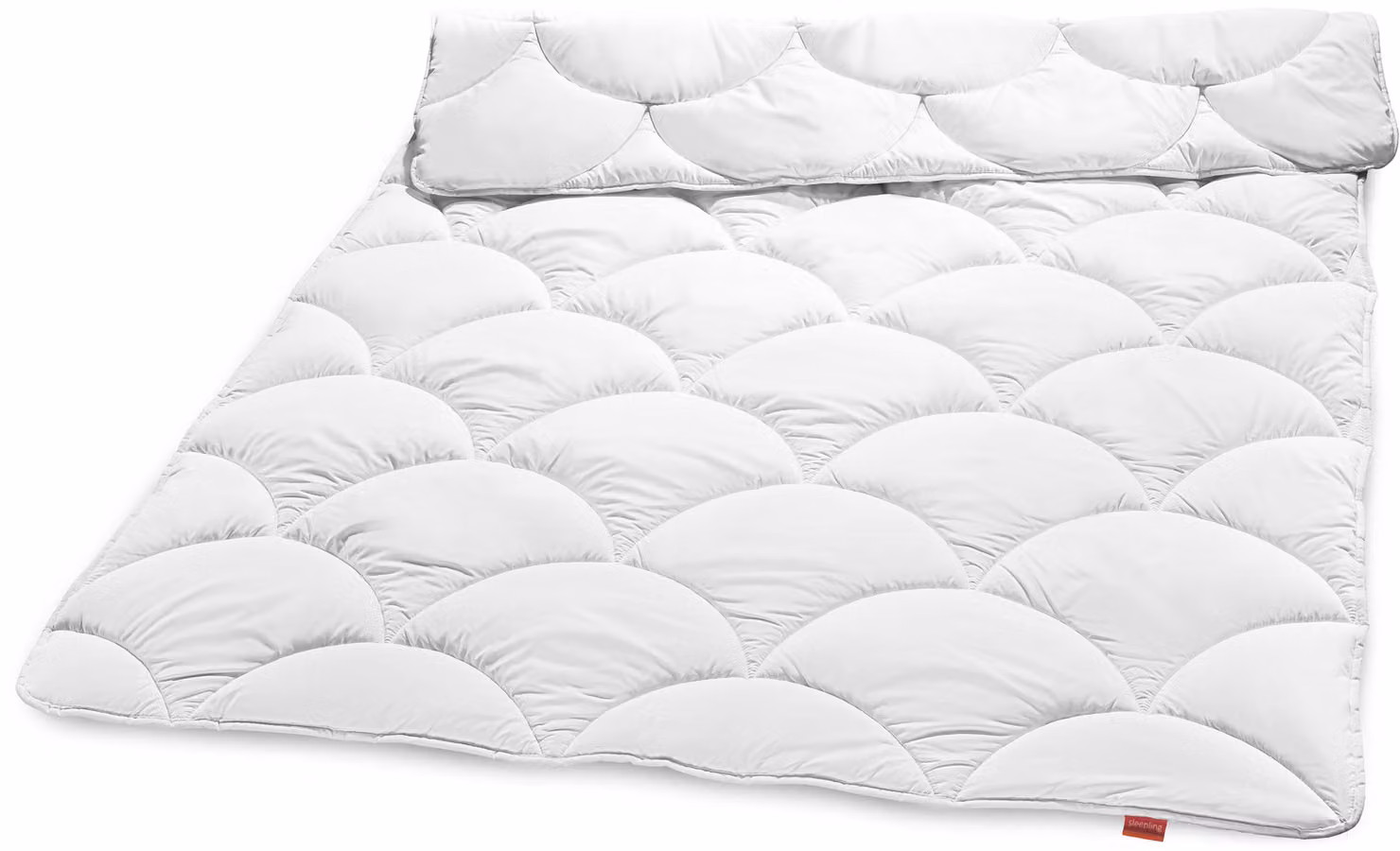 Coperta invernale calda, 140 x 200 cm, imbottitura in Cyclafill, rivestimento in cotone, lavabile, sleepling Couette Basic 200