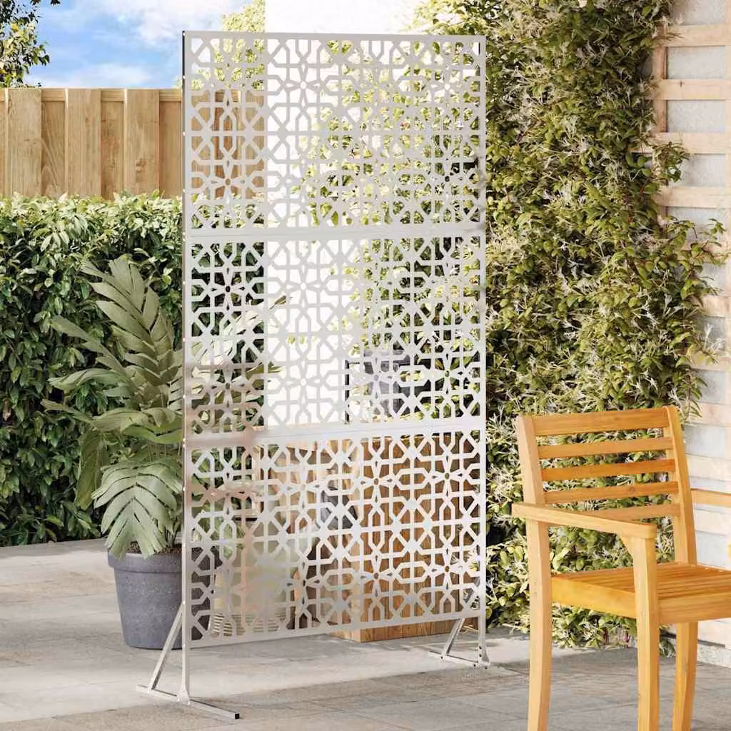 Maison Exclusive - Schermatura 100 x 50 x 180 cm Acciaio zincato argento
