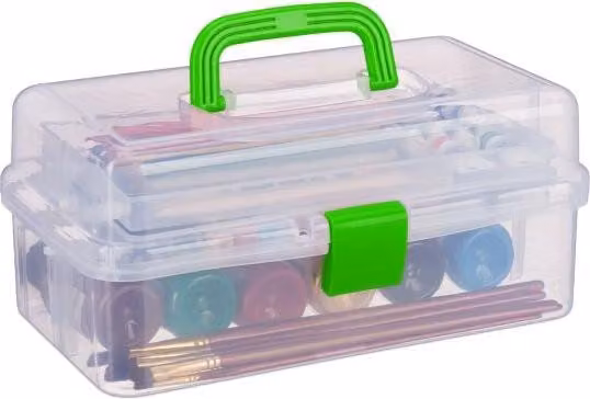 Scatola in plastica trasparente