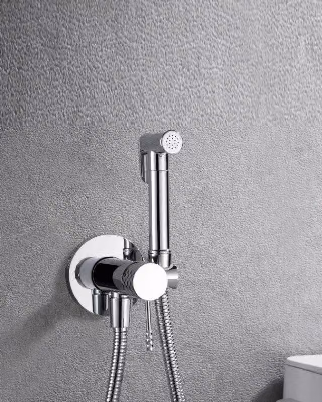 Doccetta bidet con miscelatore Memo incasso cromato