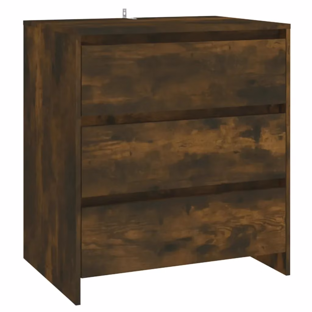 Credenza Buffet Armadio da Cucina Design Mania Rovere Fumo Marrone L: 70 cm, P: 41 cm, H: 75 cm – 2