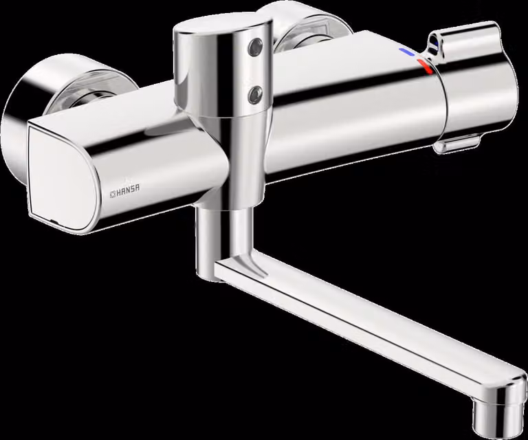 HANSA HANSAclinca Safety Mitigeur de lavabo, sans contact, saillie 286 mm, chromé, 08866202, 08866202