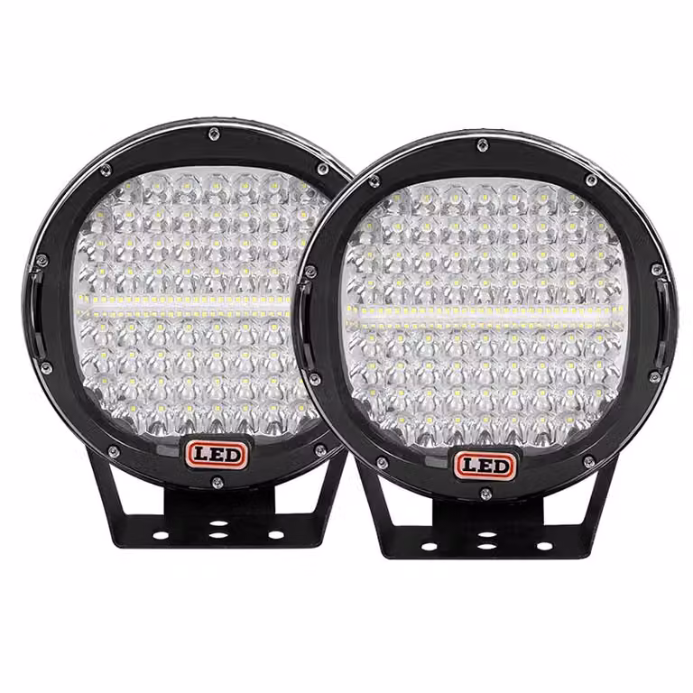 Luce da lavoro a LED, potenza, modello di faretto, faretto 2X nero da 294W