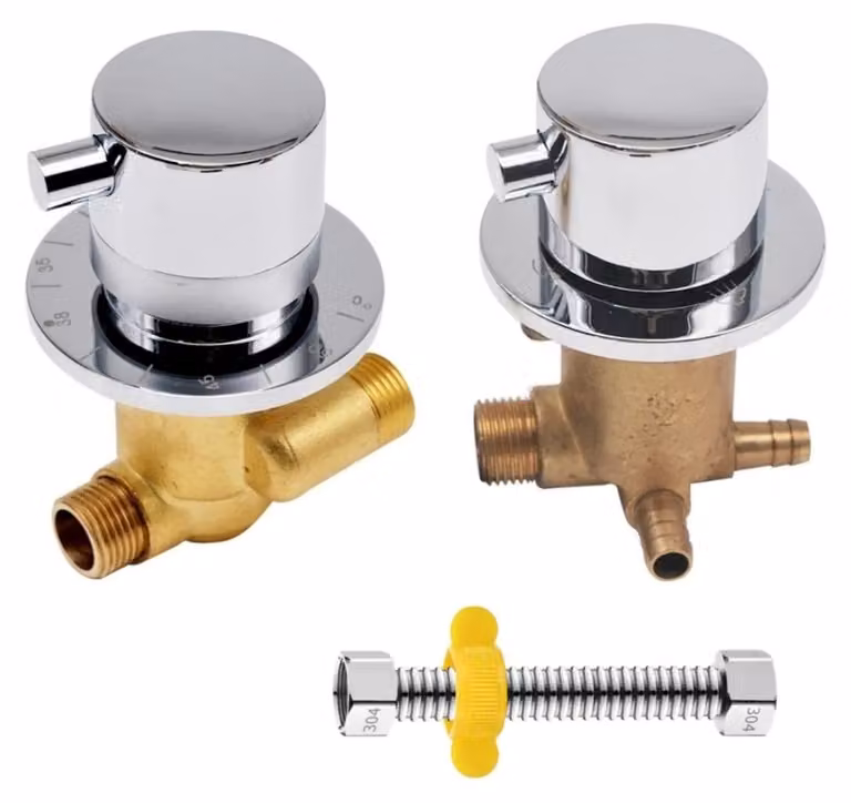 Miscelatore termostatico per doccia, con 2, 3 o 4 uscite, attacco G1/2"